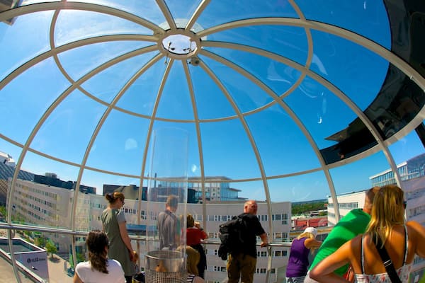 Sweden showing interior views, views and a city