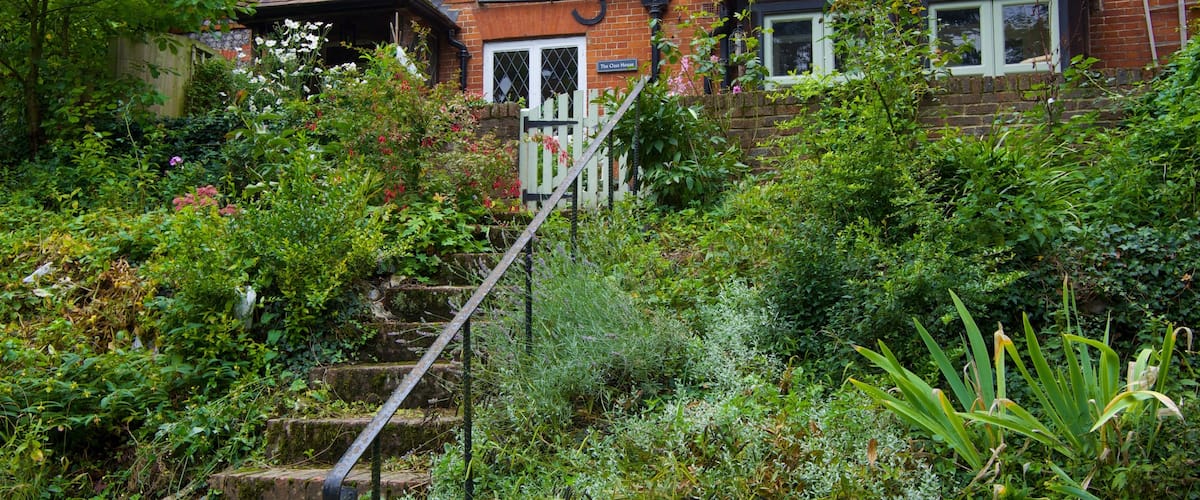 Eynsford das einen Garten und Haus