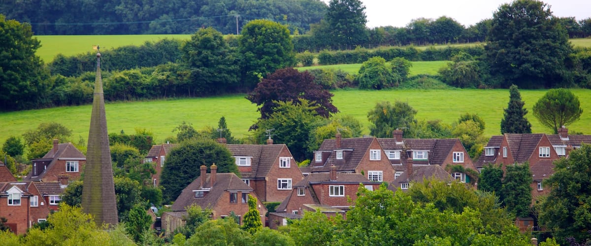 Eynsford which includes heritage architecture, a house and a small town or village
