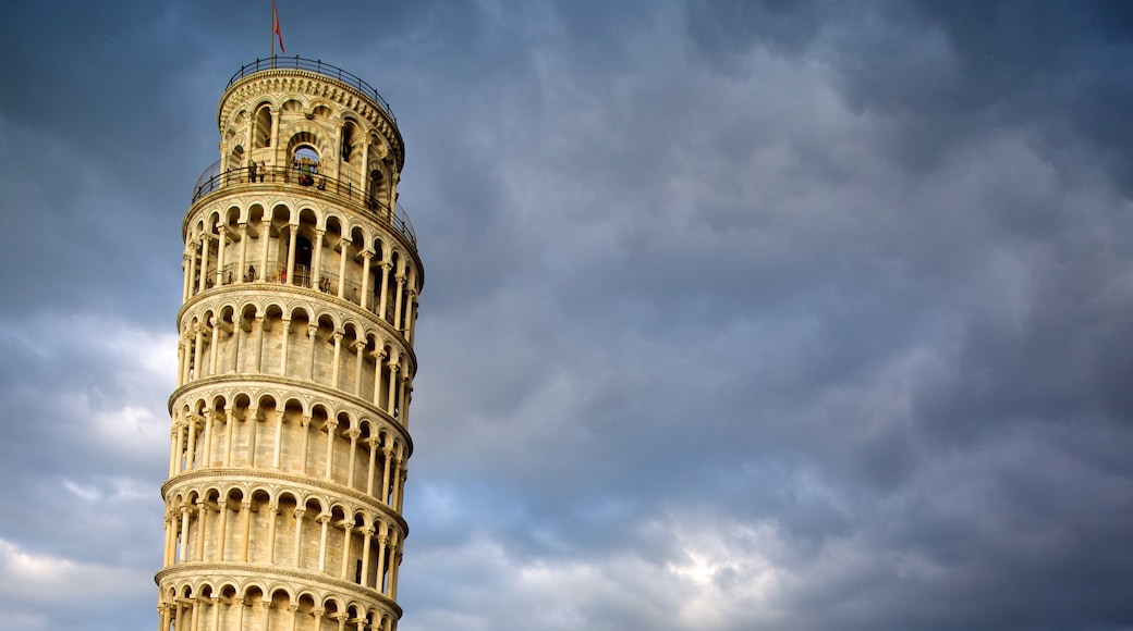 Leaning Tower showing heritage architecture and heritage elements