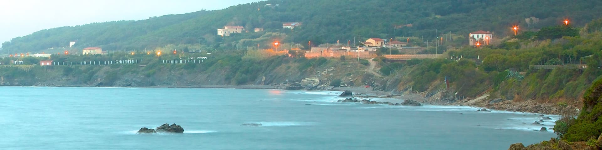 Castello del Boccale featuring landscape views and rugged coastline