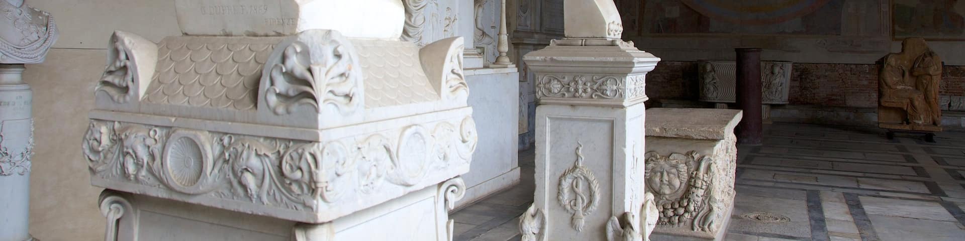 Camposanto featuring art, a statue or sculpture and heritage elements