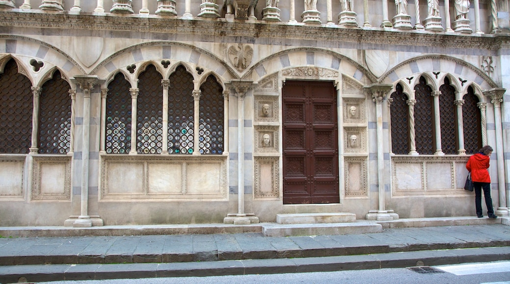 Santa Maria della Spina which includes a church or cathedral, street scenes and a city