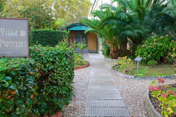 Villa Puccini qui includes signalisation et parc