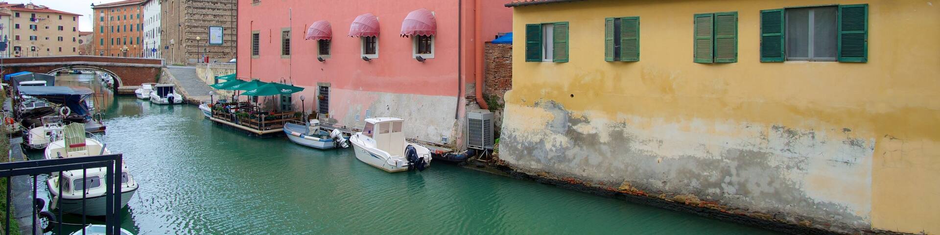 Chiesa di Santa Caterina which includes boating and a river or creek