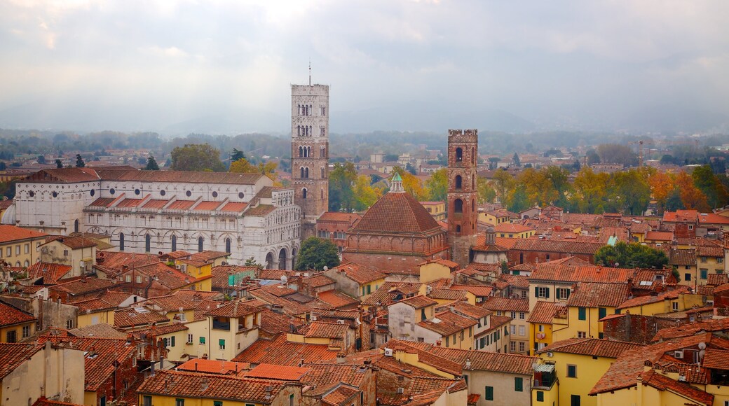 Torre delle Ore featuring heritage architecture and a city