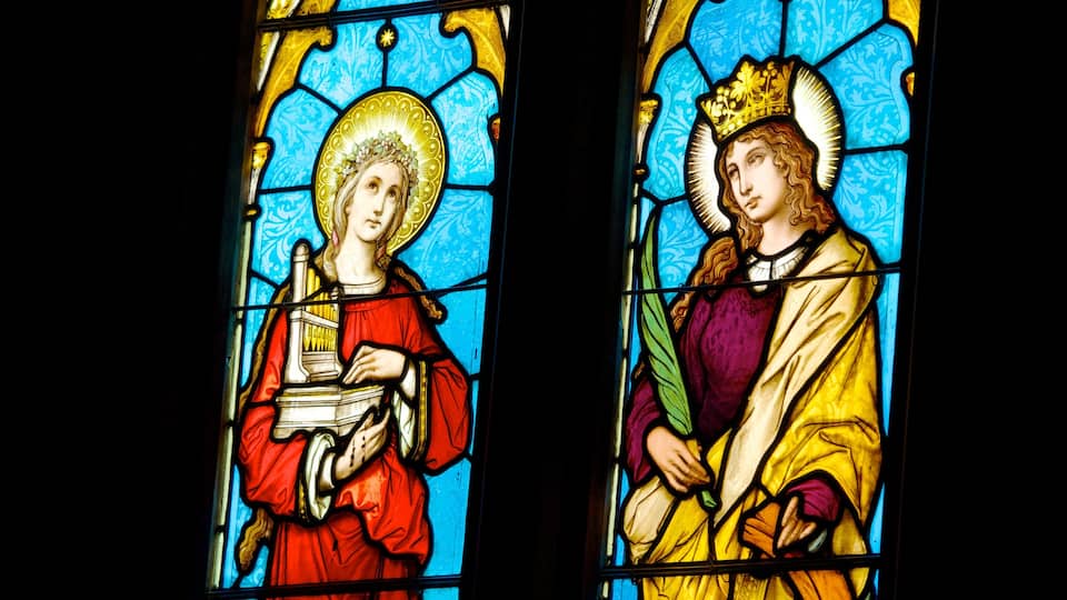 Old St Paul\'s que inclui elementos religiosos, vistas internas e uma igreja ou catedral