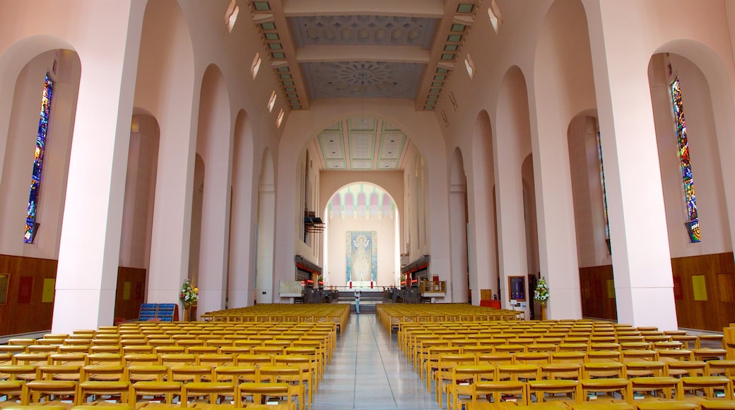 Wellington Cathedral of St Paul toont een kerk of kathedraal, interieur en historische architectuur