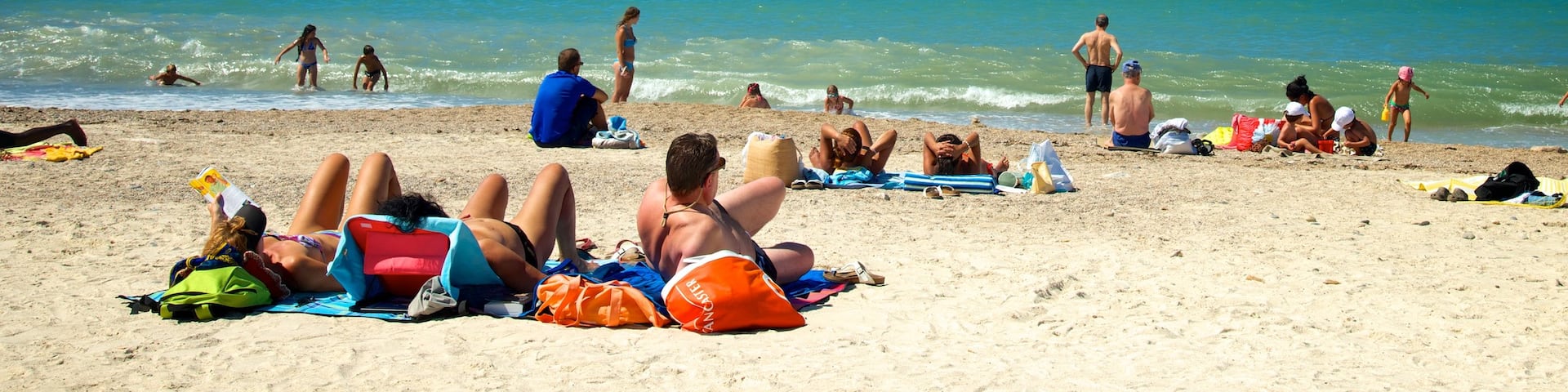 ボレリー ビーチ どの含み 海岸線の眺め, 砂浜 と スイミング