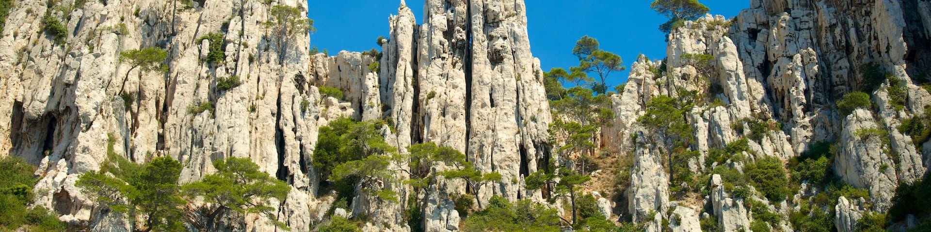 Calanques montrant gorge ou canyon
