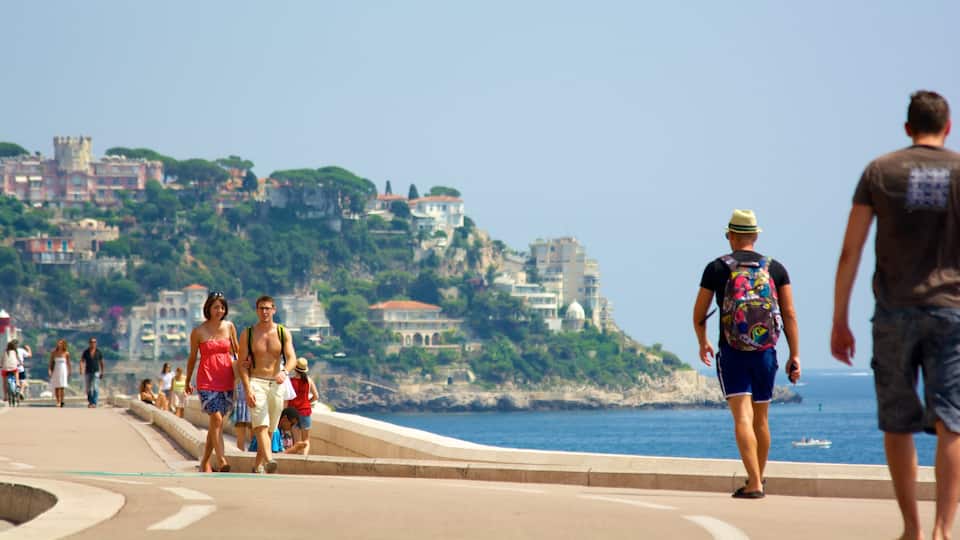 Nice showing a coastal town, general coastal views and a bay or harbour