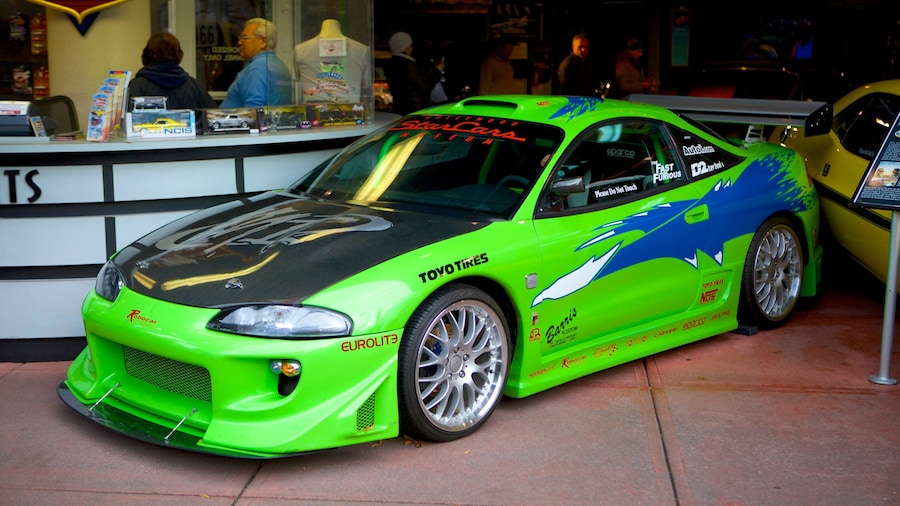 Hollywood Star Cars Museum caratteristiche di vista interna