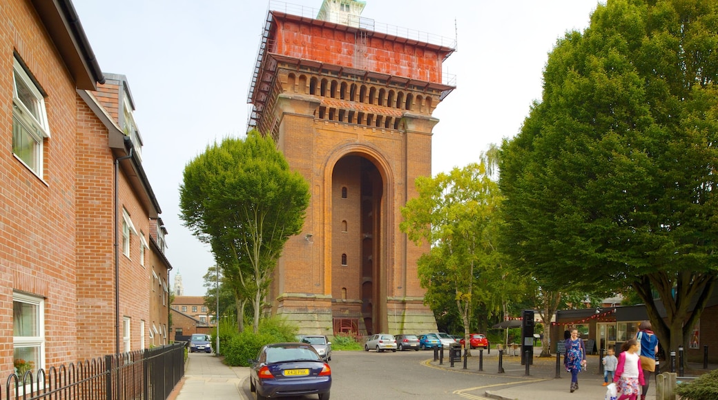 Colchester caracterizando uma cidade e arquitetura de patrimônio