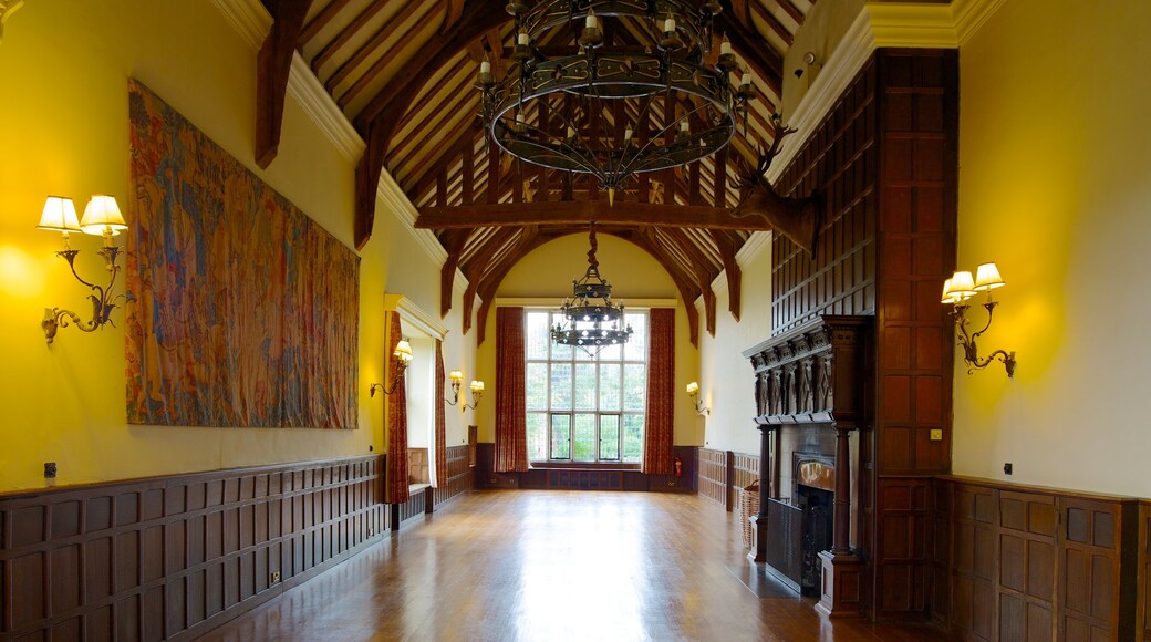 Layer Marney Tower showing heritage architecture and interior views