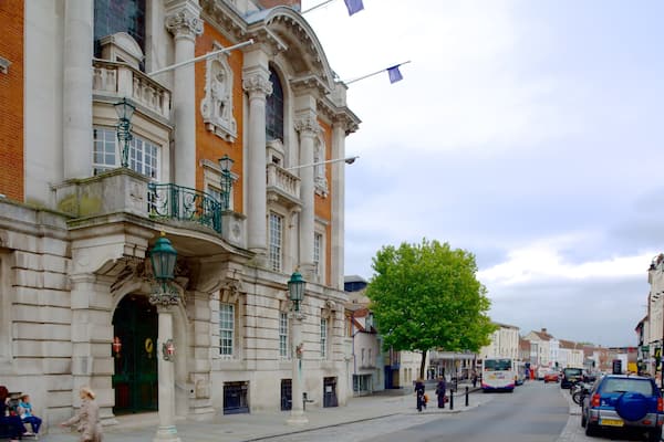 Colchester montrant patrimoine architectural