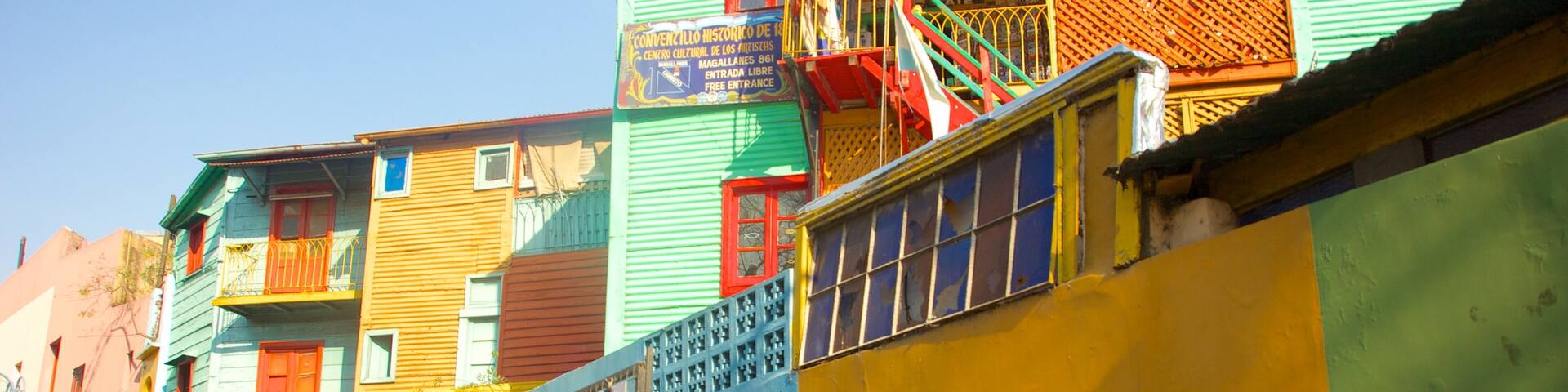 La Boca mit einem Haus