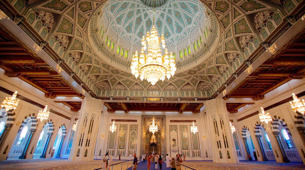 Oman showing a mosque, religious aspects and heritage architecture