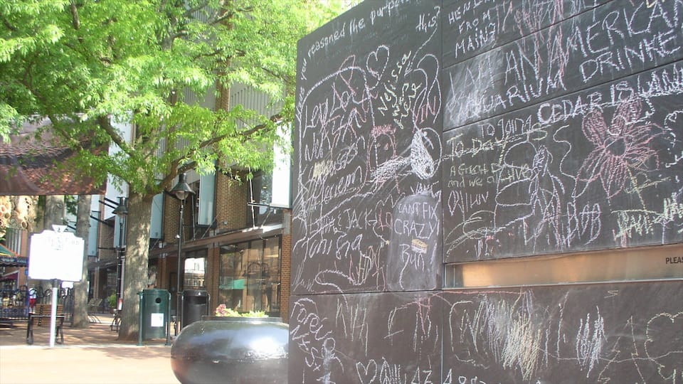 Virginia featuring outdoor art