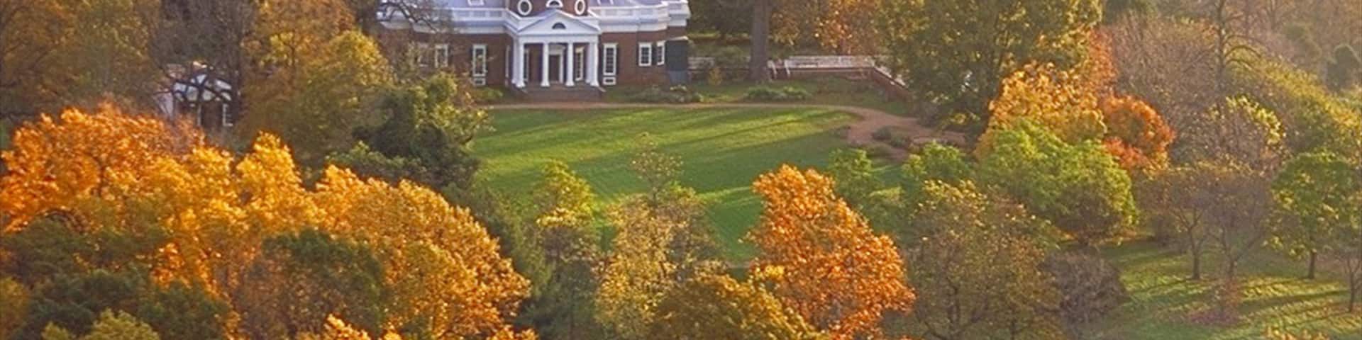 Charlottesville featuring a house, a park and forests