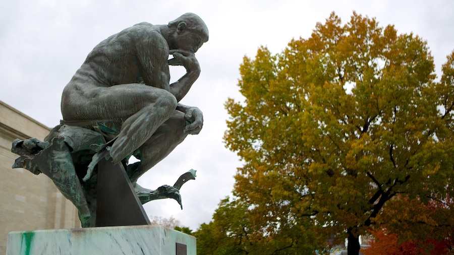 Northeast Ohio which includes a statue or sculpture