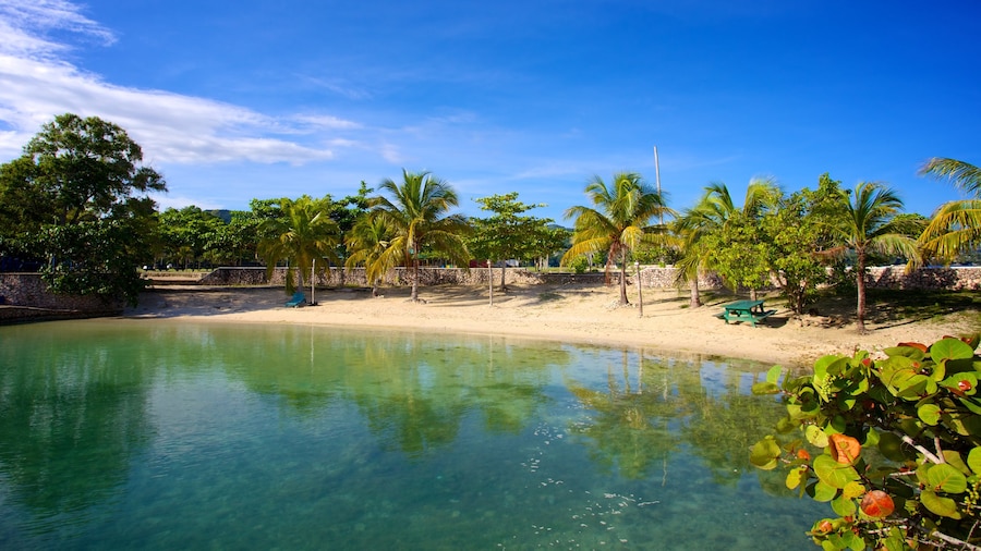 James Bond Beach featuring a sandy beach and tropical scenes