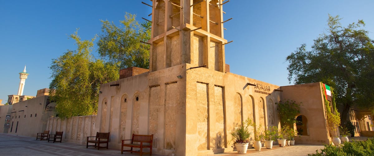 DubaĂŻ montrant patrimoine architectural