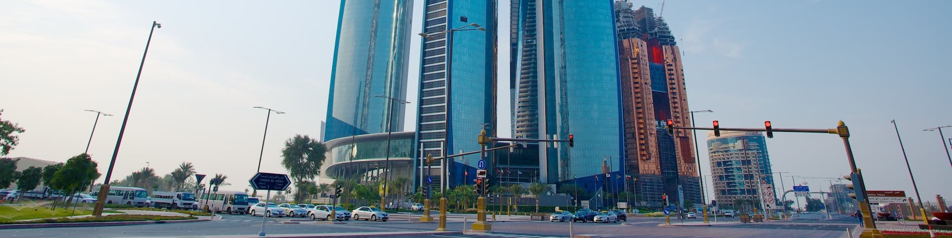 Ămirat d\'Abou Dabi mettant en vedette ville, cbd et building