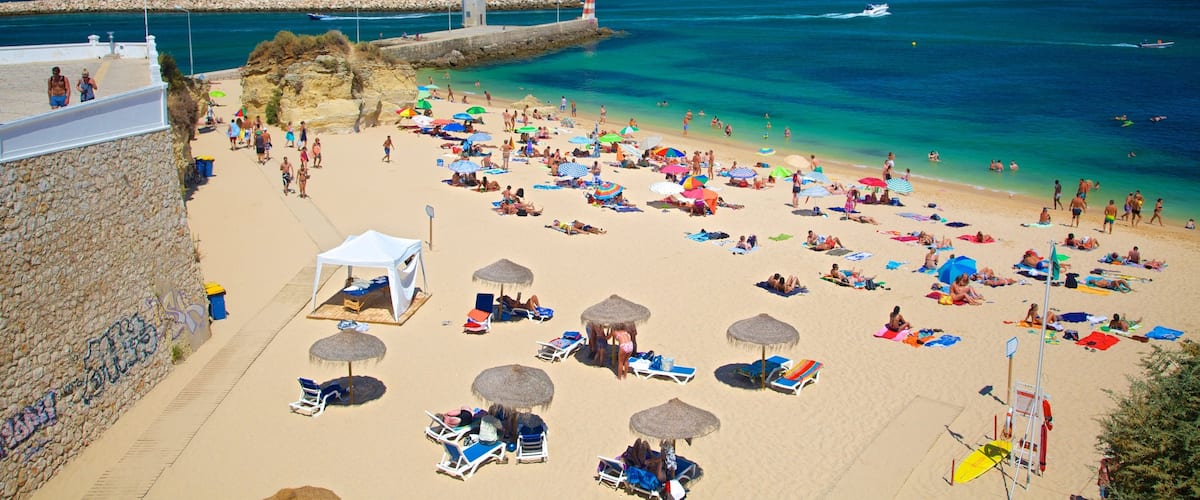 Portugal featuring swimming, views and a sandy beach