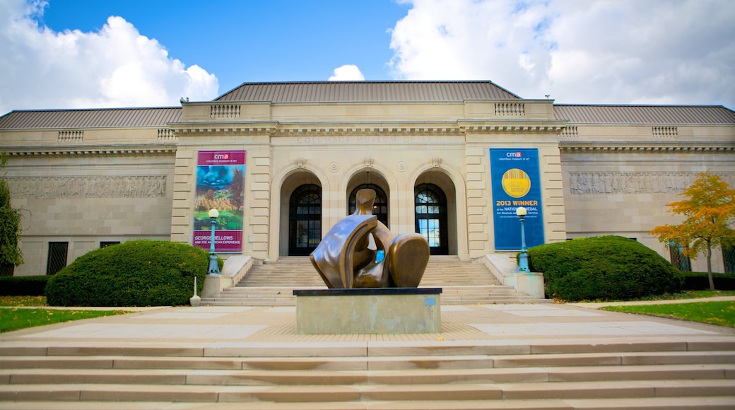 Columbus Museum of Art qui includes art en plein air et art