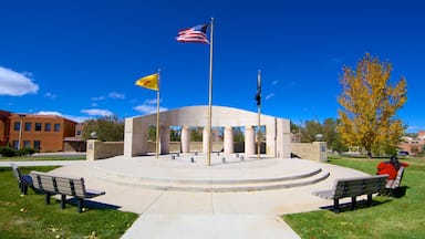 Santa Fe showing a memorial, a monument and a park