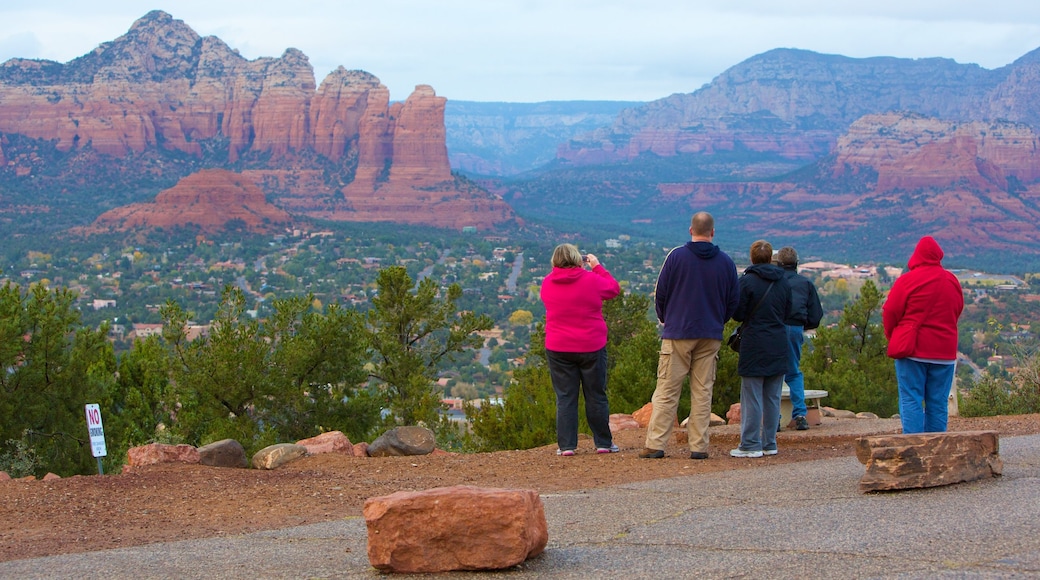 Coffee Pot which includes views, a small town or village and a gorge or canyon