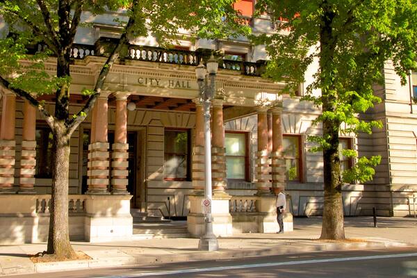 Portland City Hall qui includes bâtiment public et patrimoine architectural