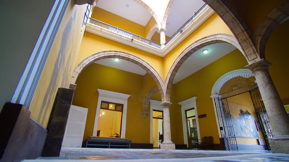 Museo del Periodismo y las Artes Graficas showing interior views