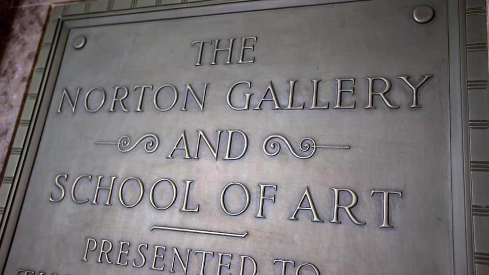 Norton Museum of Art toont bewegwijzering