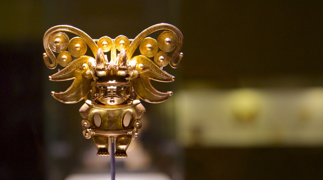 Museo de Oro ofreciendo arte