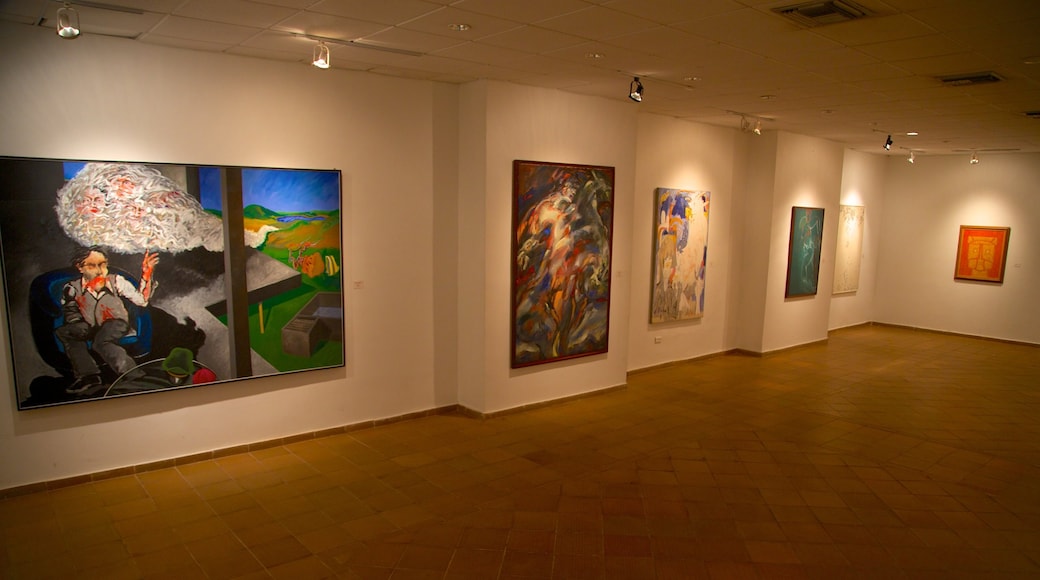 Quinta de San Pedro Alejandrino showing interior views and art