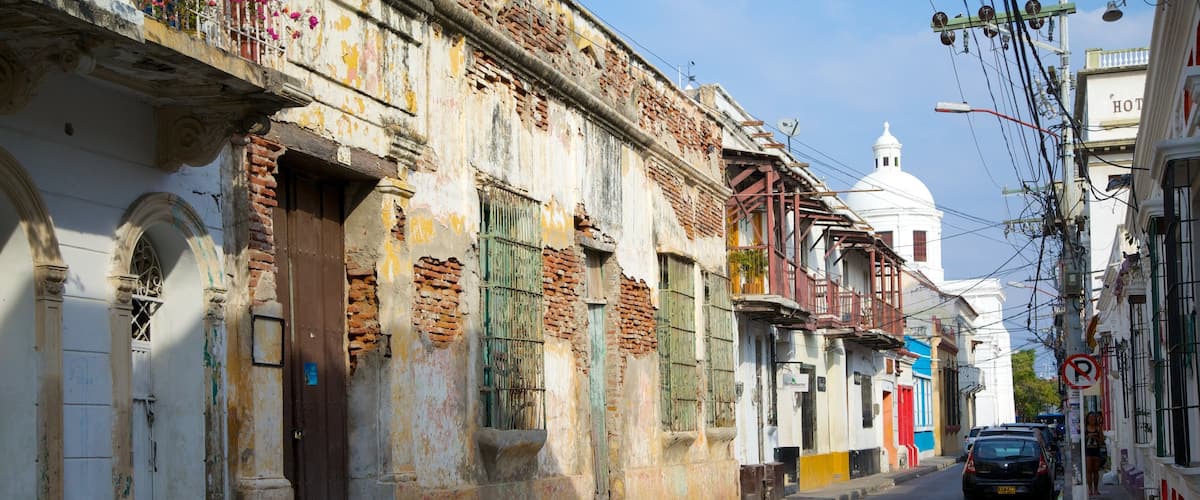 Historic Center which includes heritage elements, street scenes and a city