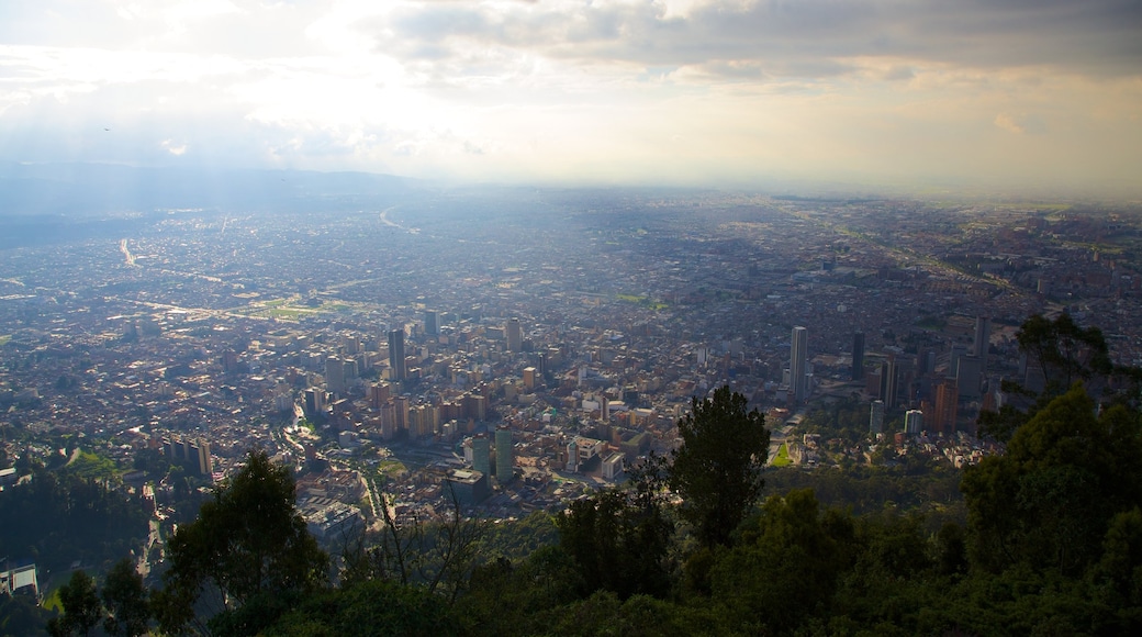 Monserrate featuring landscape views and a city