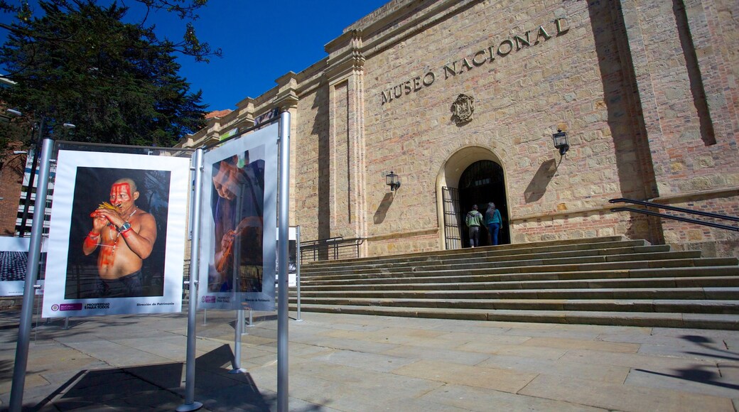 Museu Nacional caracterizando arte e elementos de patrimônio