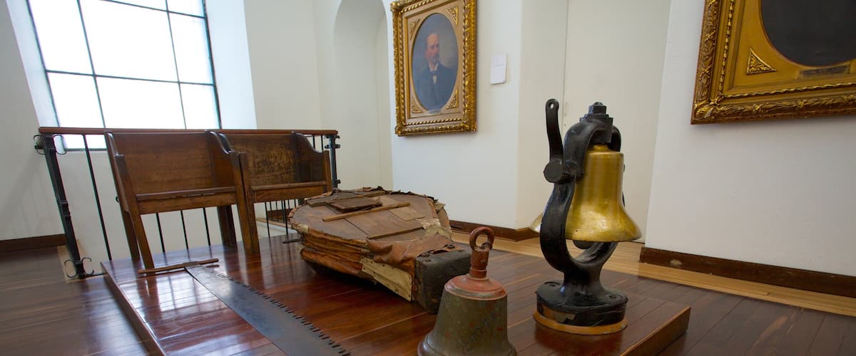 National Museum featuring interior views