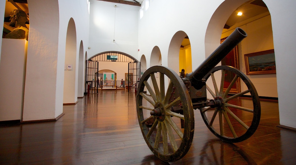 National Museum which includes military items and interior views