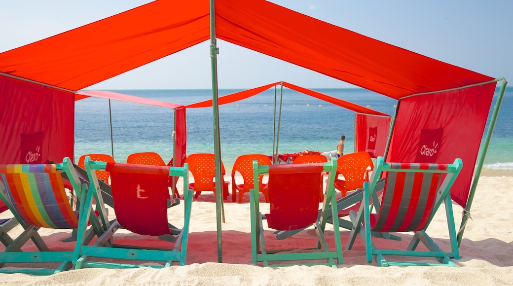 Blancas strand som visar en strand