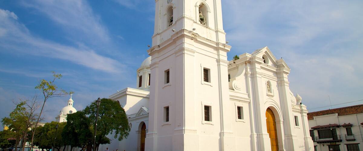 Santa Marta Cathedral which includes heritage elements and a church or cathedral