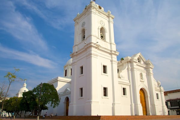 Santa Marta Cathedral which includes heritage elements and a church or cathedral