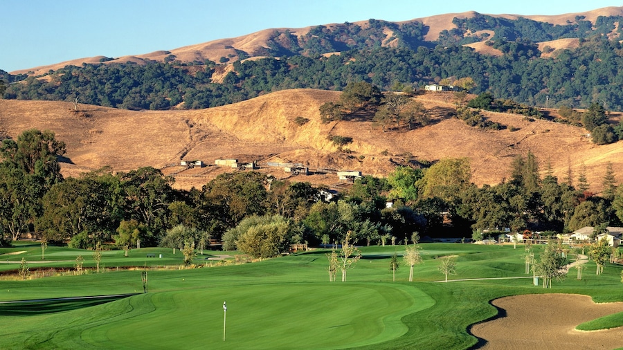 Pleasanton which includes golf and landscape views
