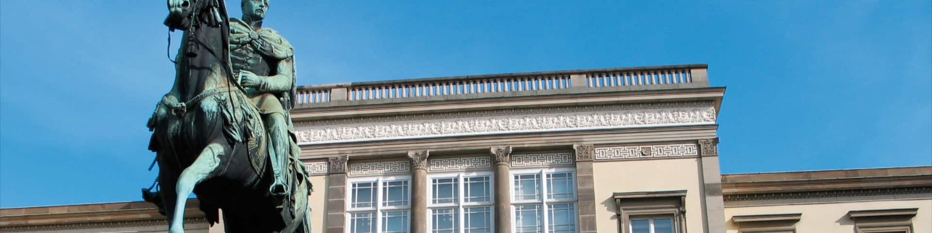 State Gallery showing a statue or sculpture and heritage elements