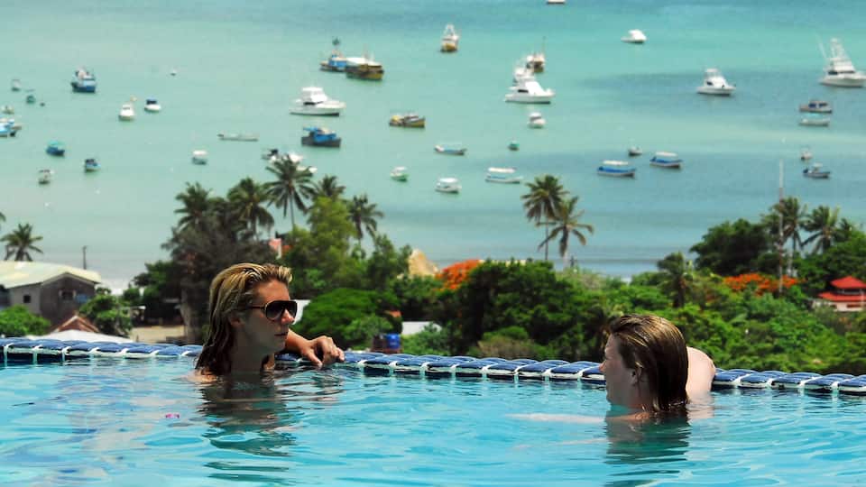 San Juan del Sur featuring a bay or harbour, a pool and swimming