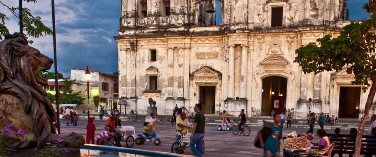 Granada Cathedral featuring a city, a square or plaza and heritage architecture