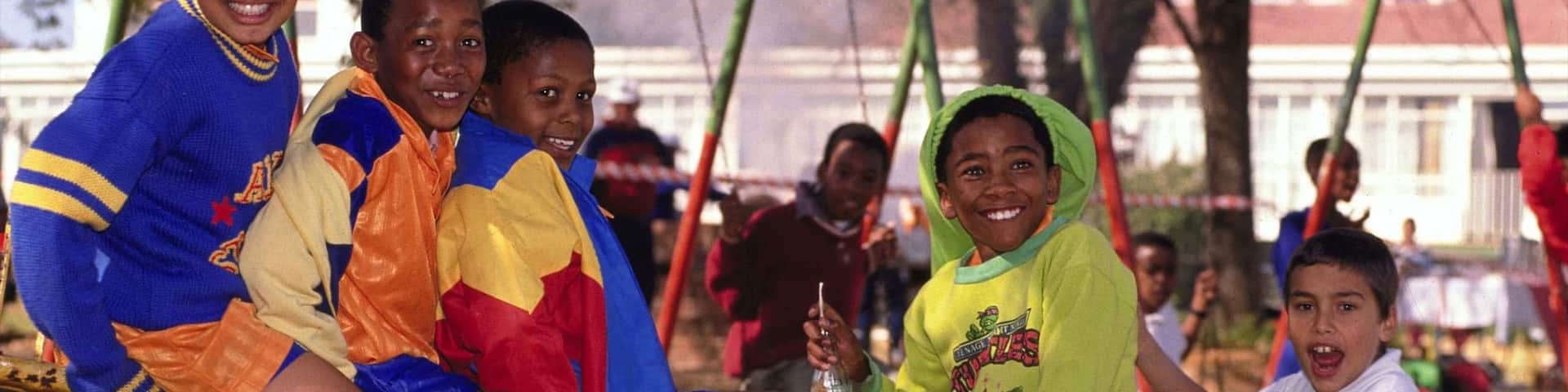 Pretoria showing a playground as well as children