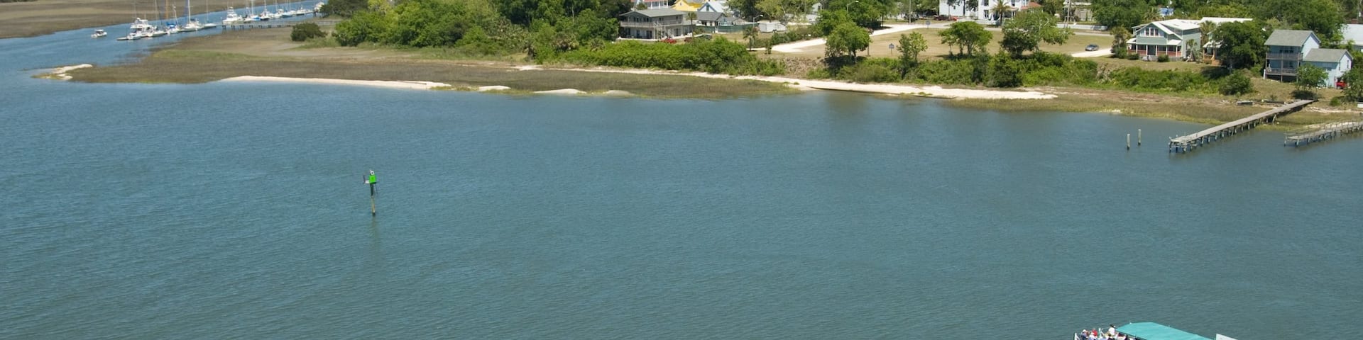 Jacksonville qui includes baie ou port, vues littorales et ville cĂŽtiĂšre